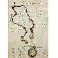 Pendant Necklace Lace Heirloom