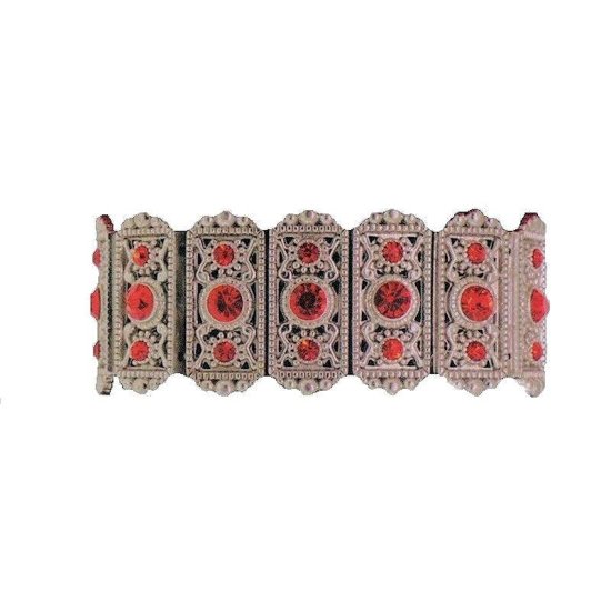 Bracelet Imperial Red Royalty Stretch - Click Image to Close