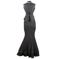Steel Boned Steam Punk Corset Dress Also Plus Sizes