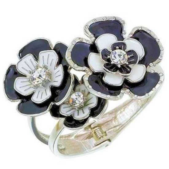 Bracelet Casablanca Floral Bangle - Click Image to Close