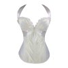 Bridal Corset White Heavily Padded Bodice