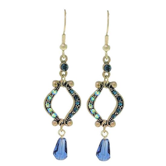 Earrings Blue Enchantment - Click Image to Close