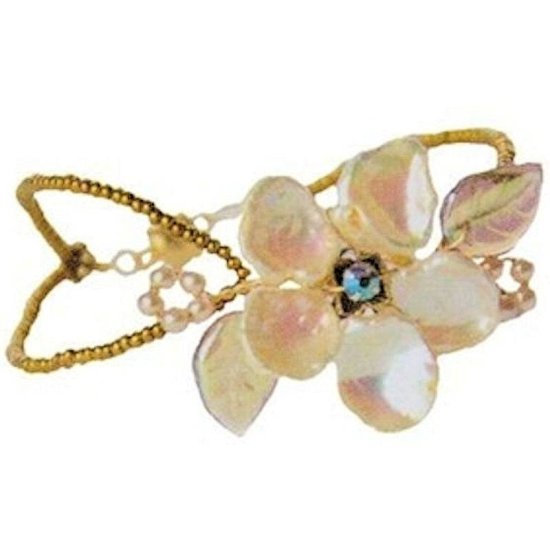 Bracelet Mother of Pearl Poetry Collection