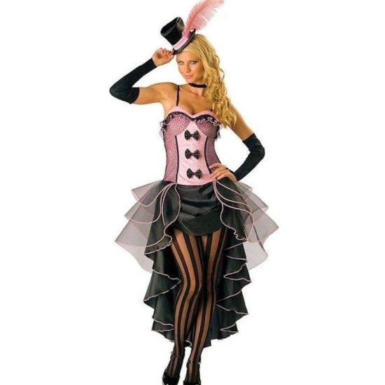 Costume Burlesque Queen Dress with Hat - Click Image to Close