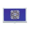 Metal Wallet Blue Ice Sparkle