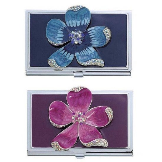 Metal Wallet Blooming Dogwood - Click Image to Close