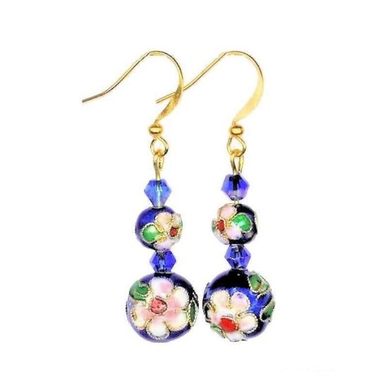 Earrings Magical Balls - Click Image to Close