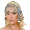 Headdress Egyptian Hair Decoration Curtain of Coins