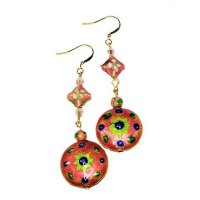Earrings Beaded Flower Power
