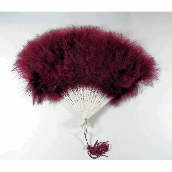Feather Fan for Your Costume Single Color - Click Image to Close