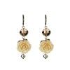 Earrings Elegant Flower Charm