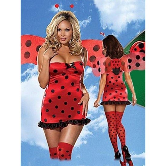 Costume Voluptuous Ladybug for Halloween - Click Image to Close