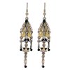 Earrings Black Magic Fantasy