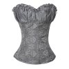 Corset Silver Peasant Style