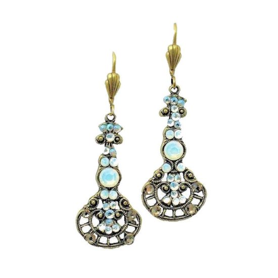 Earrings Opal Pendulum - Click Image to Close