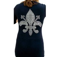 T-Shirt Rhinestone Faith by Sabrina Barnett