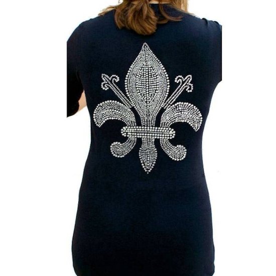 T-Shirt Rhinestone Faith by Sabrina Barnett - Click Image to Close