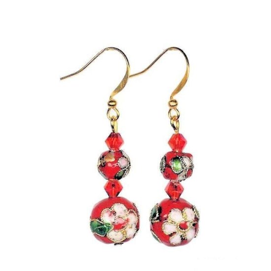 Earrings Magical Balls - Click Image to Close