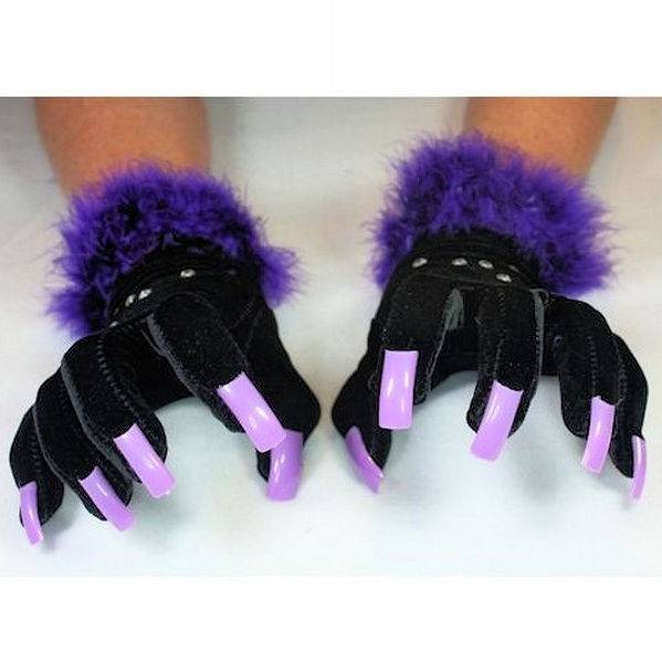 Gloves Halloween Sparkle - Click Image to Close