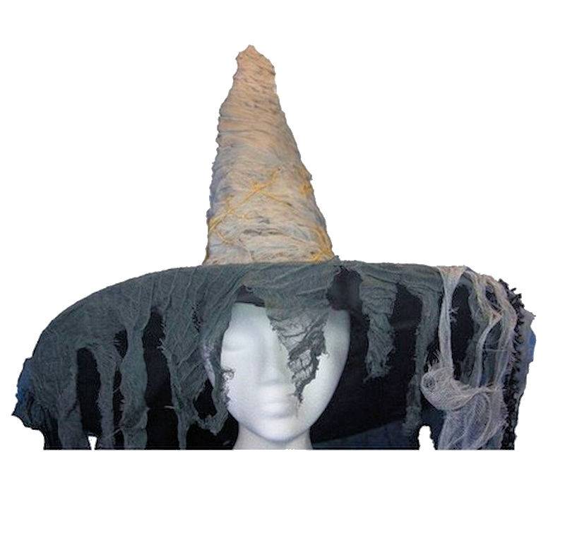 Witch Hat for a Halloween Costume in Spooky Design - Click Image to Close