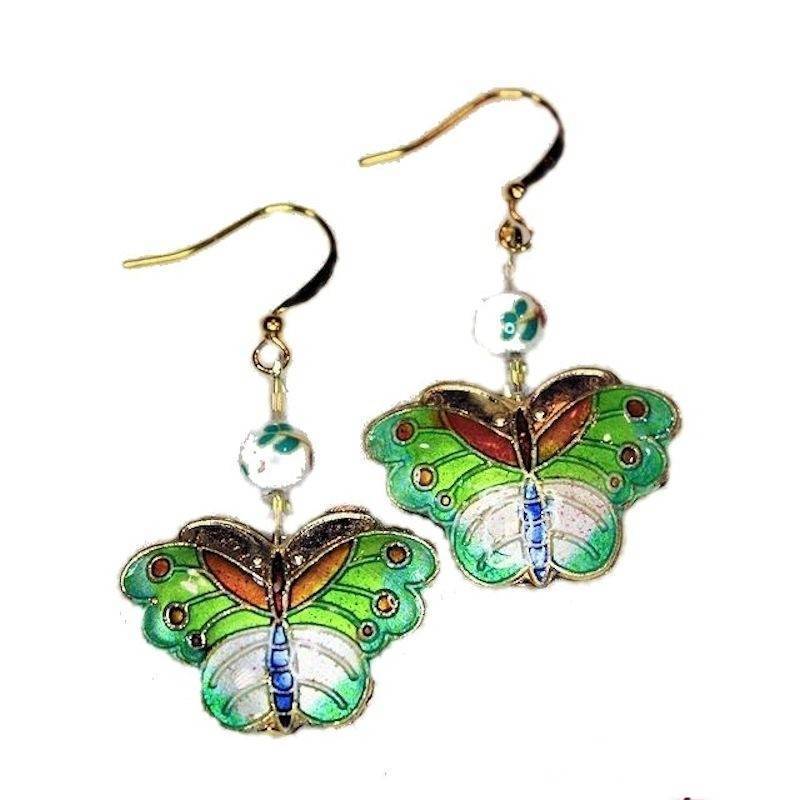 Earrings Butterfly Delight - Click Image to Close