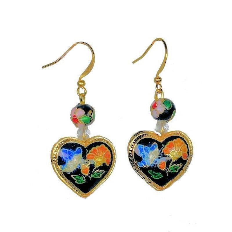 Earrings Enchanted Hearts - Click Image to Close