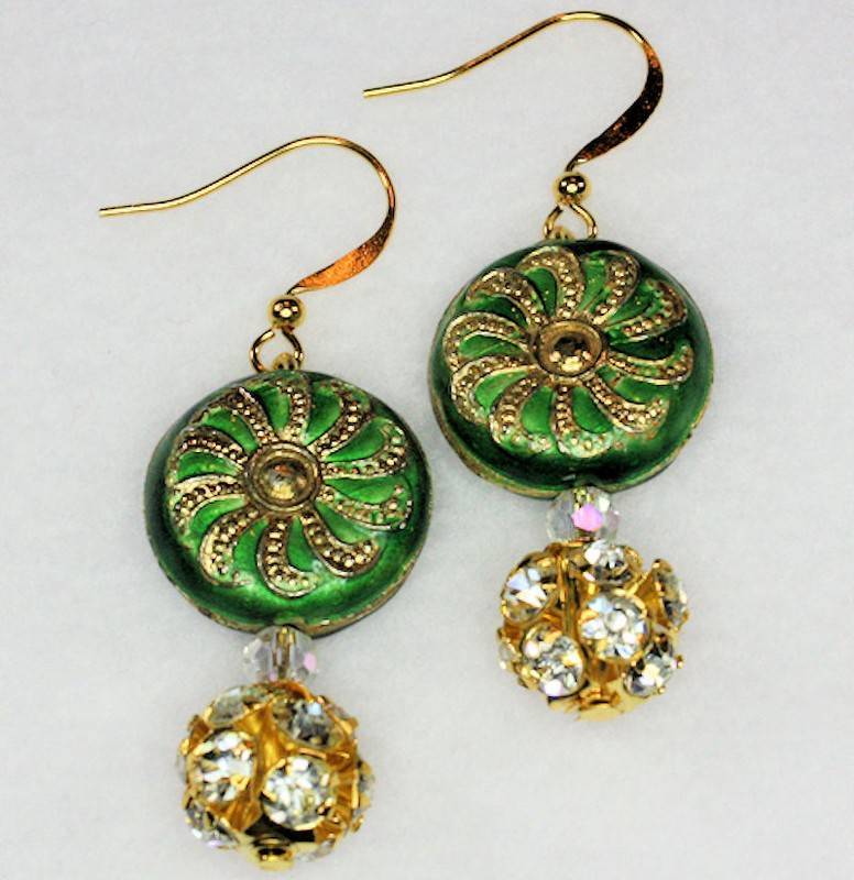 Earrings Crop Circles - Click Image to Close